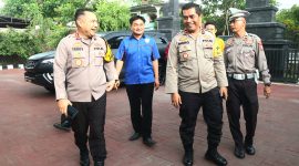 Kapolres Pasuruan AKBP Teddy Chandra, S.I.K, M.Si melakukan kunjungan kerja ke Polsek Gempol (foto: ist)