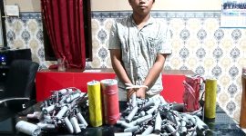 Fadhilah 26 Tahun, Warga Desa Sumbersuko, Purwosari, Pelaku Penjual Mercon (foto: ist)