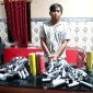 Fadhilah 26 Tahun, Warga Desa Sumbersuko, Purwosari, Pelaku Penjual Mercon (foto: ist)
