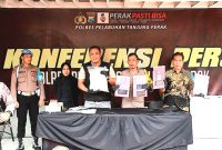 Press release Polres Tanjung Perak, Ungkap 17 Kasus Narkoba (foto: ist)
