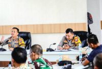 Rakor TNI/Polri dalam Persiapan Pengamanan Liga 1, Surabaya-Madura United (foto: ist)