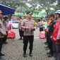 Kapolres Pasuruan, AKBP Teddy Chandra, kunjungi Pos Pam Ketupat Semeru 2024 (foto: ist)