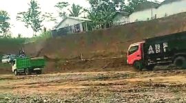 Miris, Lokasi Tambang Galian C, Di Desa Gampingan, Malang  (dok. Harianjatim.id)