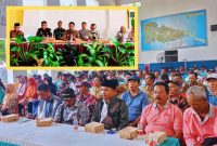 Penyuluhan Program PTSL, Desa Gayam, Kecamatan Gurah, Oleh BPN Kabupaten Kediri ( foto: ist)