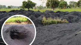 Lokasi TKD, tempat pembuangan yang diduga Limbah Batubara (dok. Harianjatim.id)