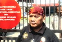 Ketua DPP Ormas GAIB, Habib Yusuf,  Saat Sampaikan Aspirasinya Di Kejari Pasuruan (Dok. Harianjatim.id)