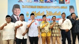 Rusdi Sutejo bersama TKD Kabupaten Pasuruan, Tim Pemenangan Prabowo-Gibran (dok. Harianjatim.id)