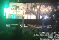 Acara DJ. Party yang berlangsung di Kedai Mak Nik,(dok. Harianjatim.id)