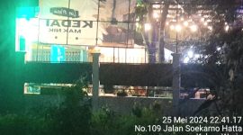 Acara DJ. Party yang berlangsung di Kedai Mak Nik,(dok. Harianjatim.id)
