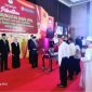 Pengambilan sumpah janji, dipimpin langsung oleh ketua KPU kabupaten Pasuruan, Zainul Faizin ((Dok. Harianjatim.id )