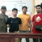 Tersangka DPO PS (20 thn), saat diamankan di Mapolsek Purwodadi (foto: ist)