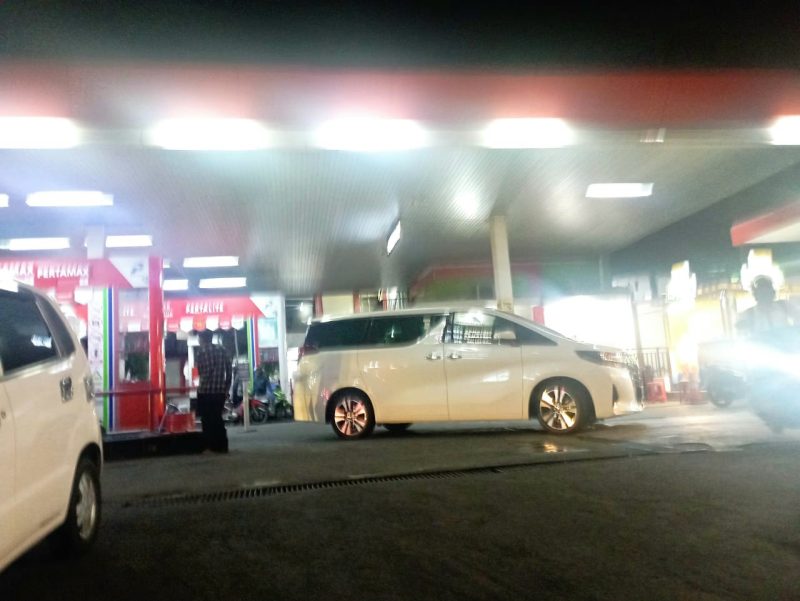 Lokasi Insiden, SPBU Jl. Bendungan Sutami, Kota Malang (Foto: ist)