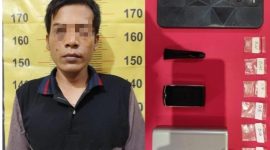 Salah satu tersangka Peredaran Narkoba Jaringan Lintas Wilayah (foto: ist)