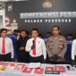 Dalam Konferensi Pers Polres Pasuruan, amankan 21 pelaku, kasus peredaran narkoba (foto: ist)