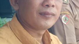 Roni Selaku Kades Punggul, Kecamatan  Dlanggu, Kabupaten Mojokerto (dok. Harianjatim.id)