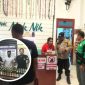 Unit Reskrim Polsek Pandaan saat Razia, di Kedai Mak Nik, dan berhasil amankan Puluhan Botol Miras dan Pemilik Kedai (foto: ist)