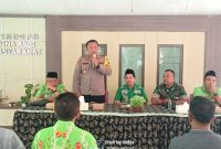 Forkopimcam dan AKD, Sambut Kapolsek Purwosari yang Baru (dok. Harianjatim.id)