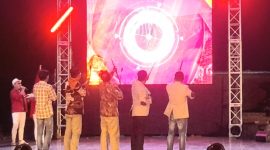 Komisioner KPU Kabupaten Pasuruan, bersama Forkopimda serta Ketua DPRD Kabupaten Pasuruan, Lounching Pemilihan Bupati dan Wakil Bupati Kabupaten Pasuruan Tahun 2024. (Dok. Harianjatim.id)