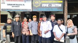 Bacabup F-PKB, Ramdhanu Dwiyantoro,  Hadir di Padepokan Ki Bagong bersama para Pegiat seni dan budaya Kabupaten Pasuruan (Dok. Harianjatim.id)