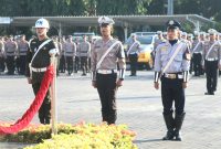 Gelar Pasukan Operasi Patuh Semeru 2024, di Halaman Mapolres Pasuruan (foto: ist)