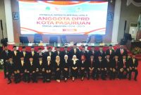 29 Anggota DPRD Kota Pasuruan Terpilih, Periode 2024-2029, Saat Pengambilan Sumpah dan Janji (Dok. Harianjatim.id)