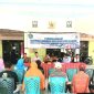 Pembagian BLT-DD, Desa Ploso, yang dilaksanakan di Balai Desa, nampak hadir masyarakat yang menerima manfaat bantuan (Dok. Harianjatim.id)
