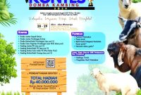 Kontes Lomba Kambing, di Alun-alun Wonorejo, Kabupaten Pasuruan (foto: ist)