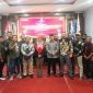 Foto bareng LSM Jawa Pes bersama Anggota Komisioner KPU Kabupaten Pasuruan, saat selesai Audensi (Dok. Harianjatim.id)