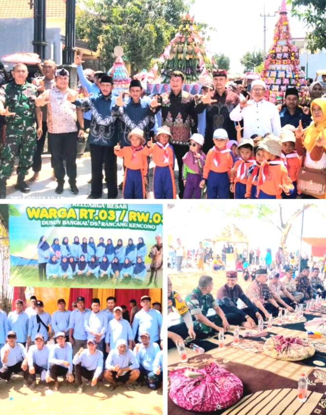 Rangkaian kegiatan Haul Sesepuh dan Sedekah Bumi, Dusun Bangkal, Desa Rancangkencono, Lamongan Kota (Dok. Harianjatim.id)