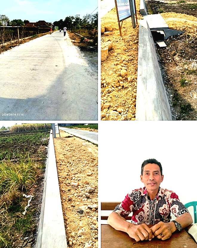 Sejumlah Infrastruktur yang sudah berhasil dibangun oleh Pemdes Sukosari, Mantup (foto: ist)