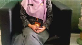 Kepala Sekolah SMPN 1 Jabon, Sidoarjo, Yayuk Dian Mandasari SPd. M.Pd (Dok. Harianjatim.id)