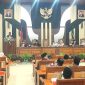 Samsul Hidayat S.Ag, Ketua DPRD Kabupaten Pasuruan Periode 2024-2029, Saat memberikan sambutan pertamanya (Dok.Harianjatim.id)
