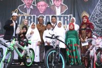 SD Maarif Jogosari, Pandaan menggelar Pawai, dalam .menyambut Hari Santri Nasional (foto: ist)