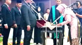 Ketua DPRD Kabupaten Pasuruan, Syamsul Hidayat,  Melantik dua anggota PAW DPRD  Kabupaten Pasuruan masa keanggotaan 2024-2029 adalah Febri Irawan Darwis dan Nur Laila.