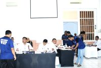 Suasana proses Pemungutan Suara di TPS khusus Lapas Pasuruan (foto: ist)