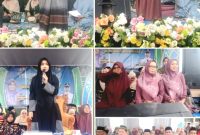Peringatan Maulid Nabi Muhammad SAW, yang dilaksanakan Pemerintah Desa Gerogol, berlangsung cukup khusu' dan sukses   (Dok. Harianjatim.id)
