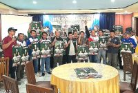 Deklarasi Serikat Buruh Se-Kabupaten Pasuruan, Nyatakan Dukungannya ke Gus Mujib-Neng Wardah, di Rumah Makan Nikmat Rasa, Kraton.  (Dok.Harianjatim.id)