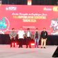 Kegiatan Simulasi Pemungutan dan Perhitungan Suara Dalam Pilkada Serentak Tahun 2024, yang digelar KPU Kabupaten Pasuruan, di HM. Roeslan Convention Hall Saygon, Purwosari (Dok. Harianjatim.id)