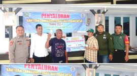 Warga sangat senang saat BLT-DD Tahap IV Desa Kedungsolo Cair dan dibagi Ke Masyarakat  (Dok.Harianjatim.id)