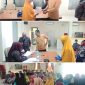 Suasana penyaluran BLT-DD Tahap IV Desa Kepadangan, Tulangan, Sidoarjo. (Dok.Harianjatim.id)