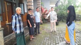 Di rumah ini Terduga tersangka Al (20 tahun) melakukan aksi Cabulnya terhadap Bunga (13 tahun) dan Mawar (14 tahun)  (Dok.Harianjatim.id)