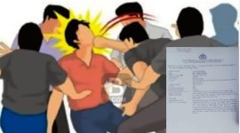 Foto : ilustrasi Kasus Pengeroyokan Beserta Surat Laporan dari Polres Pasuruan  