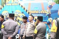 Kapolres Pasuruan, AKBP. Teddy Chandra, saat Cek Kesiapan Pos Keamanan Jelang Nataru (foto : ist)
