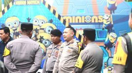 Kapolres Pasuruan, AKBP. Teddy Chandra, saat Cek Kesiapan Pos Keamanan Jelang Nataru  (foto : ist)