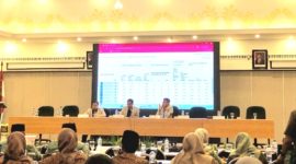 Rapat Pleno Terbuka Rekapitulasi Hasil Perolehan Suara Tingkat Kabupaten Untuk Pemilihan Gubernur dan Wakil Gubernur Jawa Timur, Bupati dan Wakil Bupati Kabupaten Pasuruan, di Hotel Surya, Prigen. (Dok. Harianjatim.id)