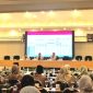 Rapat Pleno Terbuka Rekapitulasi Hasil Perolehan Suara Tingkat Kabupaten Untuk Pemilihan Gubernur dan Wakil Gubernur Jawa Timur, Bupati dan Wakil Bupati Kabupaten Pasuruan, di Hotel Surya, Prigen. (Dok. Harianjatim.id)