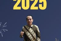 Ketua MKKS SMA Swasta Kabupaten Sidoarjo, Moch. Anas S.pd,M.Si, Mengucapkan Selamat Tahun Baru 2025  (Dok.Harianjatim.id)