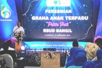 Pj. Bupati Pasuruan, Dr. Nurkholis, Resmikan Gedung Baru Graha Anak Terpadu, di RSUD Bangil (Dok. Harianjatim.id)