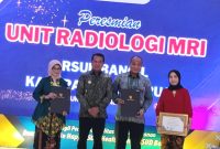 Peresmian Unit Radiologi MRI, oleh Pj. Bupati Pasuruan, Nurkholis dan Direktur RSUD Bangil, Dr. Arma Roosalina (Dok.Harianjatim.id)