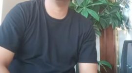 Gihanto Kades Sumur Geneng, Kecamatan Jenu, Kabupaten Tuban, Merasa senang ,warganya antusias sambut Program PTSL  (Dok. Harianjatim.id)